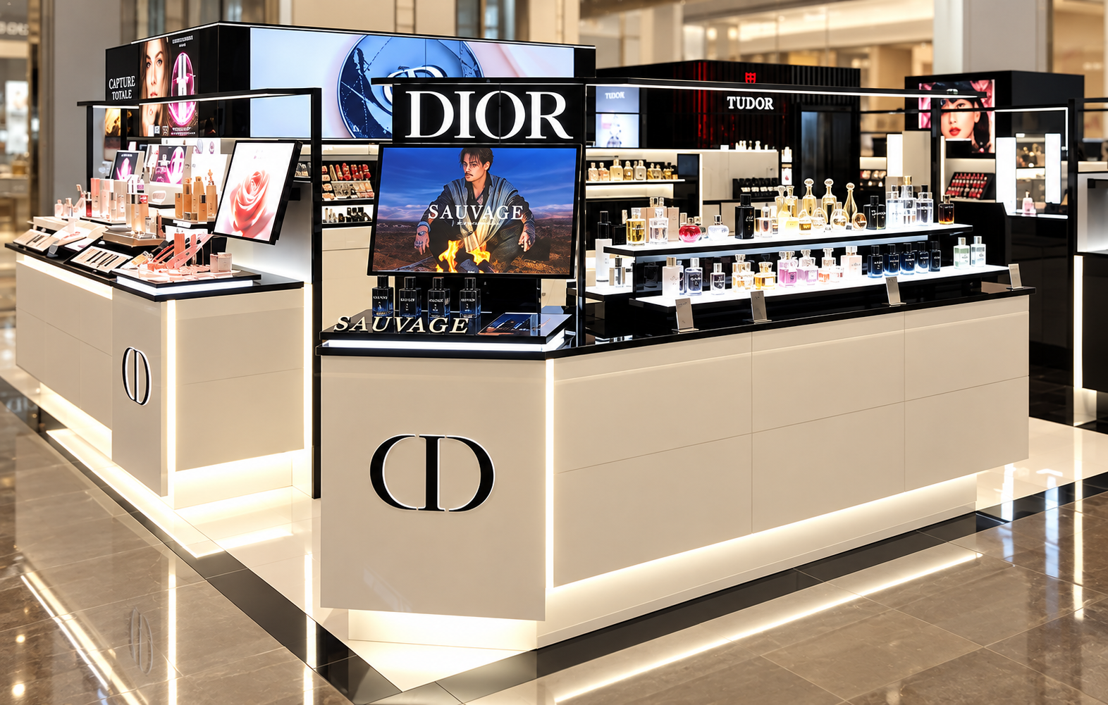 DIOR 매장 디스플레이